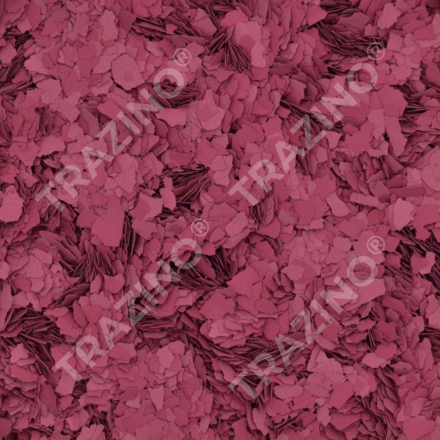Trazino® Farbchips in Bordeaux-Violett zum Einstreuen für Beschichtungen Trazino® Farbchips in Bordeaux-Violett zum Einstreuen für Beschichtungen
